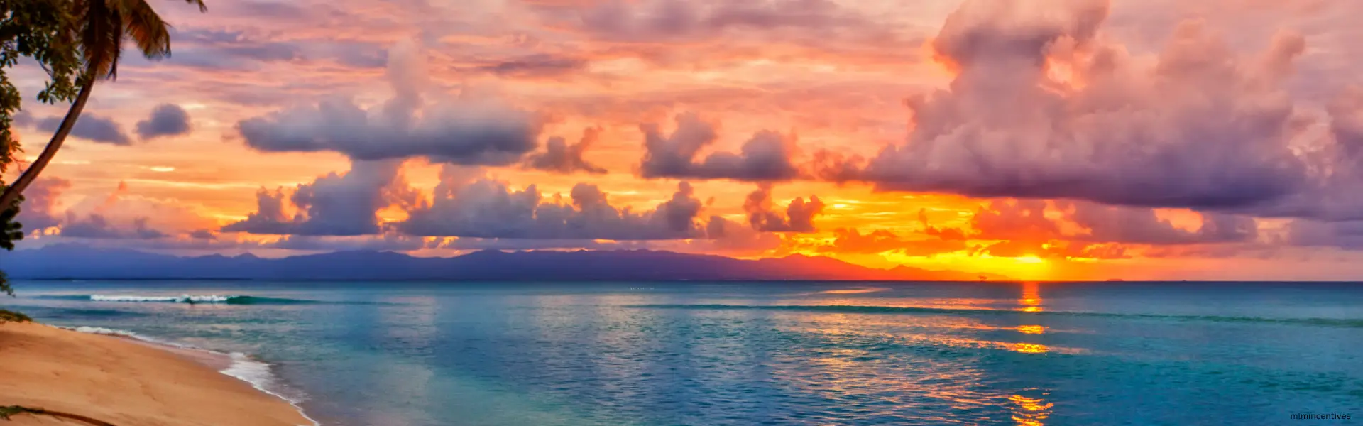 Tropical beach vacation